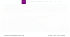 Desktop Screenshot of craniosacrale-therapie-keil.de