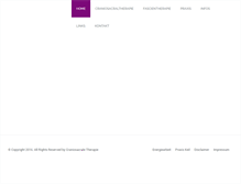 Tablet Screenshot of craniosacrale-therapie-keil.de